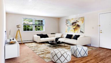 Modern Living Room Design with Natural Elements