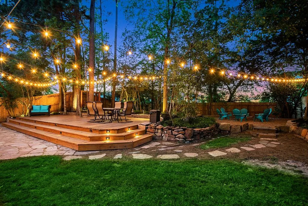 A Woodland-Inspired Patio Haven
