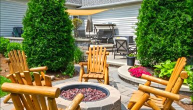 Crafting a Relaxing Patio Haven with Rustic Charm