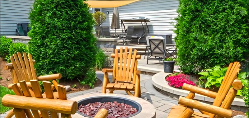 Crafting a Relaxing Patio Haven with Rustic Charm