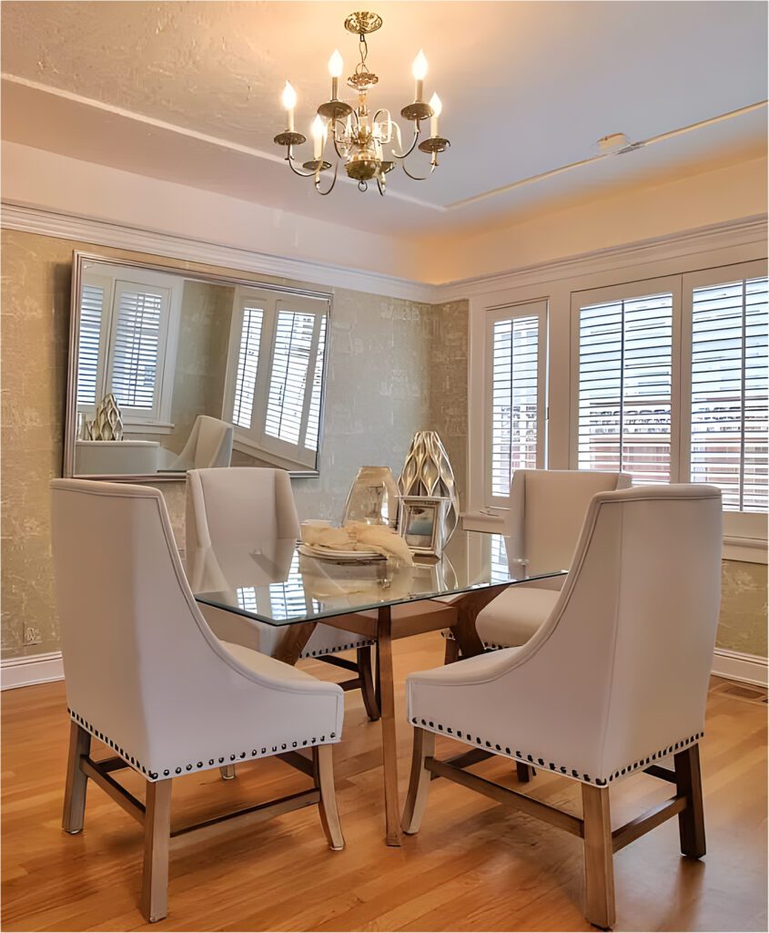 Timeless Dining Room Design with Modern Touches
