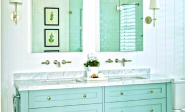 Seafoam Green Bathroom Vanity